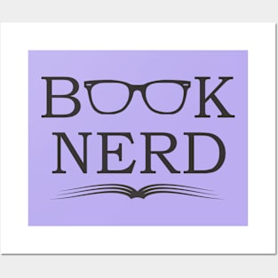 Book Nerd Posters and Art